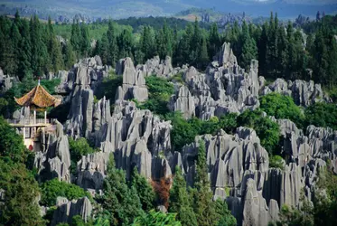 Karst du Yunnan, Chine - crédits : Tony Waitham/ robertharding/ Getty Images