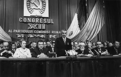 Nicolae Ceausescu - crédits : Keystone/ Hulton Archive/ Getty Images