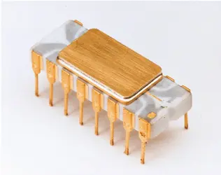 Microprocesseur Intel 4004 - crédits : © Courtesy of Intel Corporation