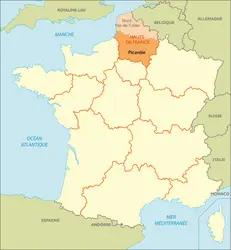 Ancienne région Picardie - crédits : © Encyclopædia Universalis France