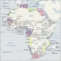 Colonisation européenne en Afrique - crédits : Encyclopædia Universalis France