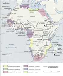 Colonisation européenne en Afrique - crédits : Encyclopædia Universalis France