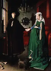 Portrait des époux Arnolfini, J. Van Eyck - crédits :  Bridgeman Images 