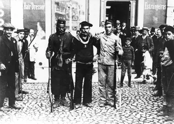 Avènement de la république au Portugal, 1910 - crédits : Topical Press Agency/ Getty Images