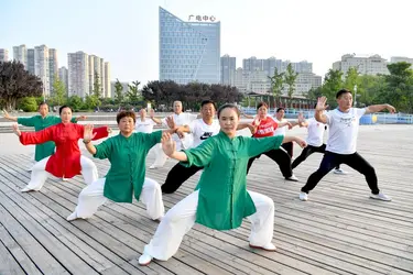 Tai chi chuan - crédits : © VCG / Visual China Group / Getty Images