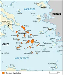 Cyclades - crédits : © Encyclopædia Universalis France