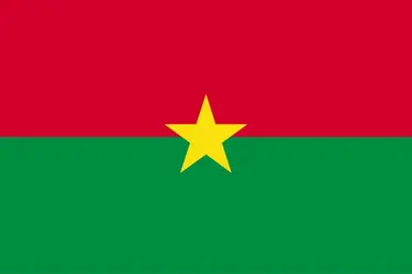 Burkina Faso : drapeau - crédits : Encyclopædia Universalis France