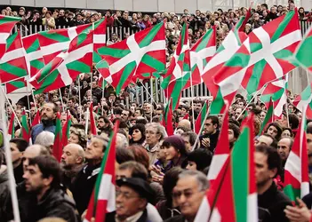 Indépendantistes basques - crédits : © Daniel Ochoa De Olza/AP