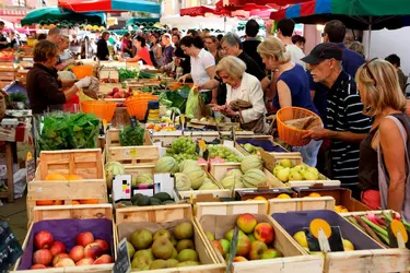 Marché en France - crédits : © Franz-Marc Frei/ The Image Bank/ Getty Images