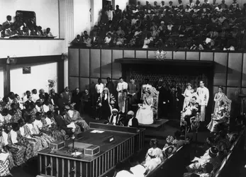 Indépendance du Ghana, 1957 - crédits : Central Press/ Hulton Archive/ Getty Images