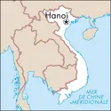Hanoï : carte de situation - crédits : © Encyclopædia Universalis France