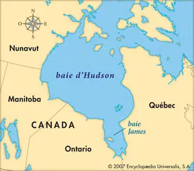 Baie d'Hudson - crédits : © Encyclopædia Universalis France