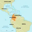 Colombie : carte de situation - crédits : Encyclopædia Universalis France