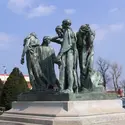 Monument aux Bourgeois de Calais, A. Rodin - crédits : Simon Bilbault