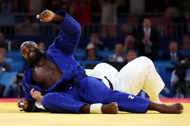 Teddy Riner - crédits : Sarah Stier/ Getty Images/ AFP