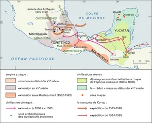 Empire aztèque - crédits : Encyclopædia Universalis France
