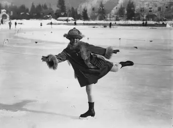 Sonja Henie - crédits : Central Press/ Hulton Archive/ Getty Images