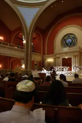 Lecture de la Torah pour l'office de shabbat - crédits : © The Washington Post / Getty Images