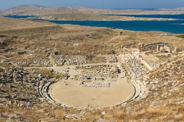 Sanctuaire à Délos, Grèce - crédits : © Javarman/ Shutterstock