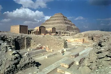 Complexe funéraire de Djéser, Égypte - crédits : Bridgeman Images 