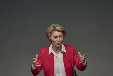 Ursula von der Leyen - crédits :  Horacio Villalobos/ Corbis News/ Getty Images 