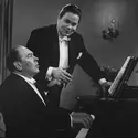 Dietrich Fischer-Dieskau et Gerald Moore - crédits : Erich Auerbach/ Hulton Archive/ Getty Images