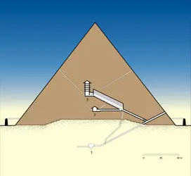 Grande Pyramide de Gizeh, Égypte - crédits : Encyclopædia Universalis France