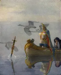 Les romans de la Table ronde. - crédits : © N.C. Wyeth