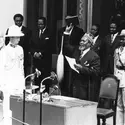 Jomo Kenyatta - crédits : Keystone/ Getty Images