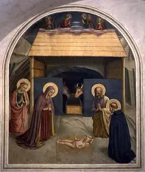 <it><em>La Nativité</em></it>, Fra Angelico - crédits :  Bridgeman Images 
