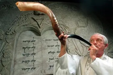 Le shofar, instrument de culte juif - crédits : © Mel Melcon/ Los Angeles Times/ Getty Images