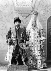 Nicolas II de Russie et son épouse - crédits : Laski Diffusion/ Getty Images