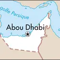 Abou Dhabi : carte de situation - crédits : © Encyclopædia Universalis France
