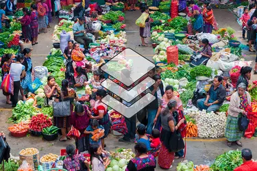 marchés du monde - crédits : © De Jongh Photography/ Shutterstock.com