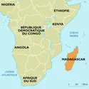 Madagascar : carte de situation - crédits : Encyclopædia Universalis France