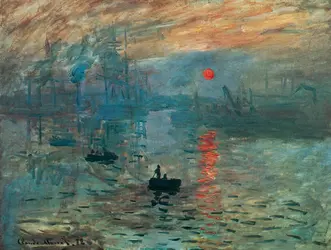 Impression, soleil levant, C. Monet - crédits : © Courtesy of the Musée Marmottan, Paris