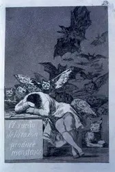 Les Caprices, F. Goya - crédits : Index/  Bridgeman Images 