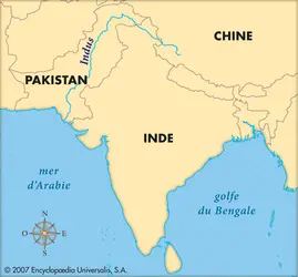 Indus, fleuve - crédits : © Encyclopædia Universalis France