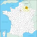 Ardennes : carte de situation - crédits : © Encyclopædia Universalis France