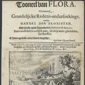 Pamphlet hollandais sur la crise de la tulipe - crédits : © Wageningen UR Library