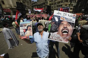 Le « printemps arabe » en Égypte, 2011 - crédits : © Amr Nabil/ AP