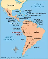 Amérique latine - crédits : © Encyclopædia Universalis France