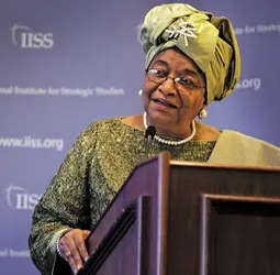 Ellen Johnson Sirleaf - crédits : © Bruno Vincent/ Getty Images News/ AFP