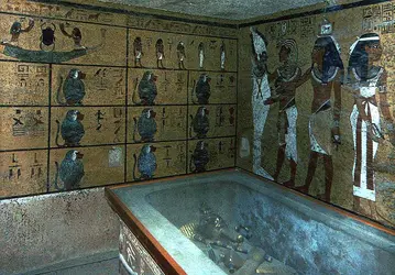 Fresques de la tombe de Toutankhamon, Égypte - crédits : Index/  Bridgeman Images 
