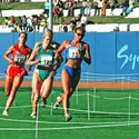 Pentathlon moderne : la course à pied - crédits : © Jacques Langevin/ Sygma/ Getty Images