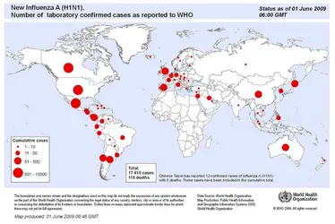 Épidémie de grippe dite « mexicaine » en 2008-2009 - crédits : © OMS/ Service de presse et communication