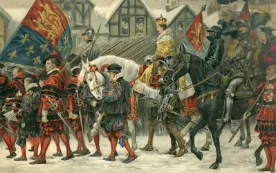 Couronnement du roi Édouard VI en 1547 - crédits : Hulton Archive/ Getty Images