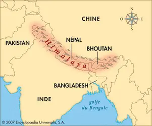 Himalaya - crédits : © Encyclopædia Universalis France