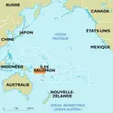 Salomon (îles) : carte de situation - crédits : Encyclopædia Universalis France