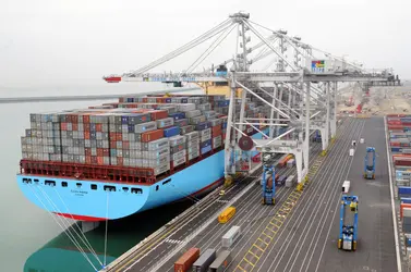 Port du Havre, Seine-Maritime - crédits : Robert Francois/ AFP